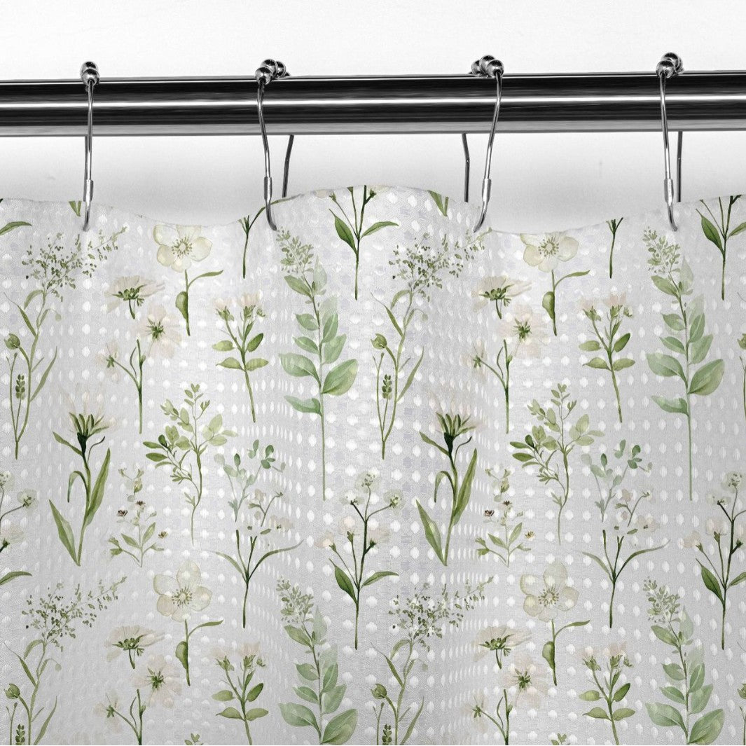 Floral Patterned Shower Curtain Stornfield