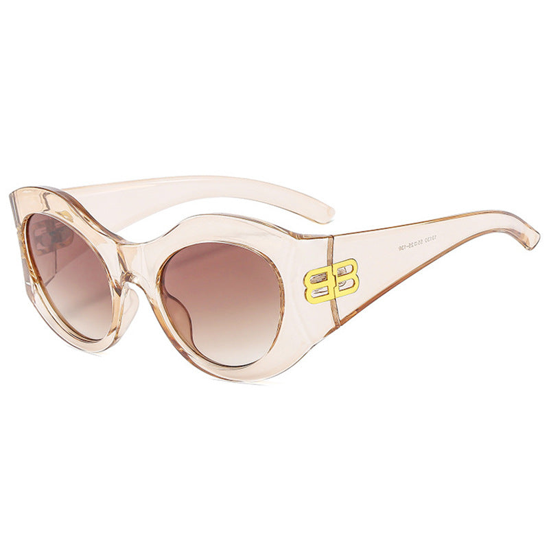 Women's Designer Cat-Eye Sunglasses with Elegant Profile and UV Protection Stornfield