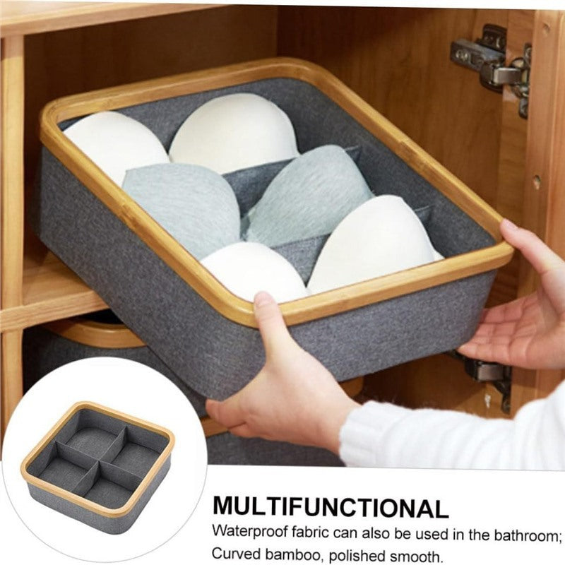 Felt Organizer with Bamboo Frame Stornfield