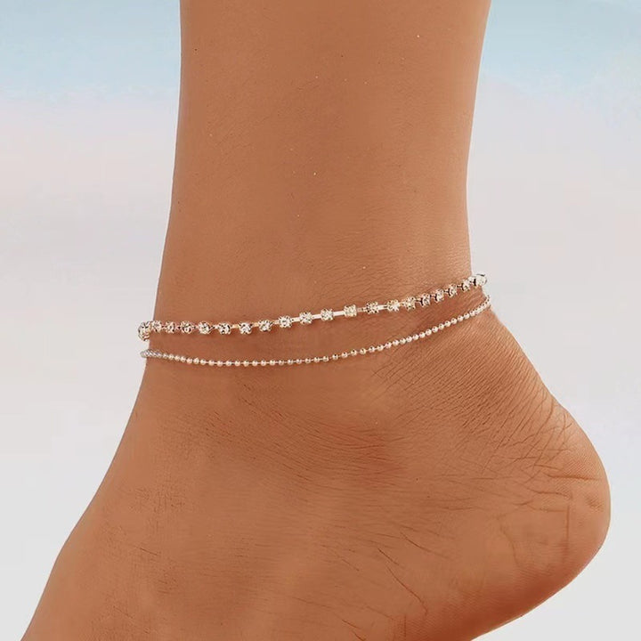 Elegant Double Layered Anklet Stornfield