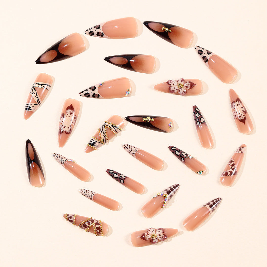 Luxurious Artistic Stiletto Nail Art Stornfield