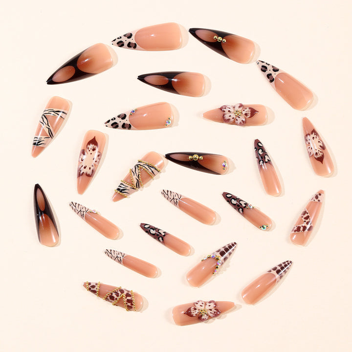 Luxurious Artistic Stiletto Nail Art Stornfield