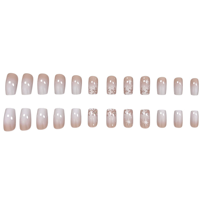 Elegant Frosted Winter Nail Art Enhancements Stornfield