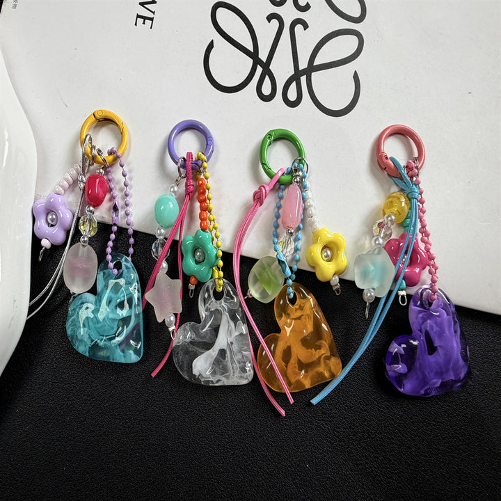 Trendy Beaded Charm Keychain Stornfield