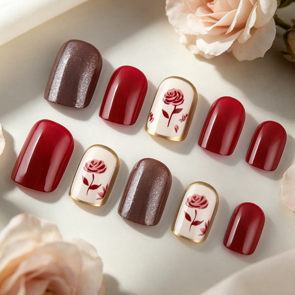 Decorative Floral Nail Art Stornfield