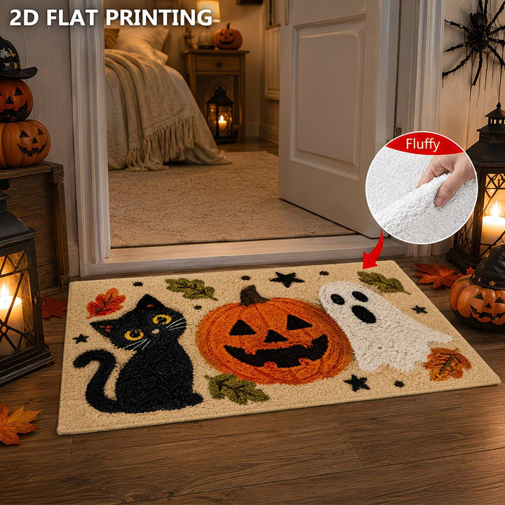 Halloween-Themed Decorative Area Mat
