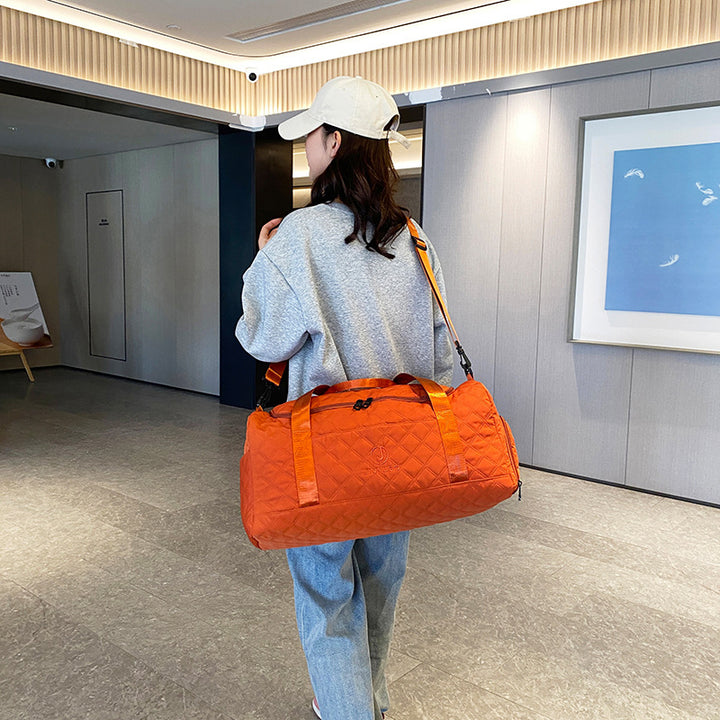 Quilted Gym Travel Duffle Bag Stornfield