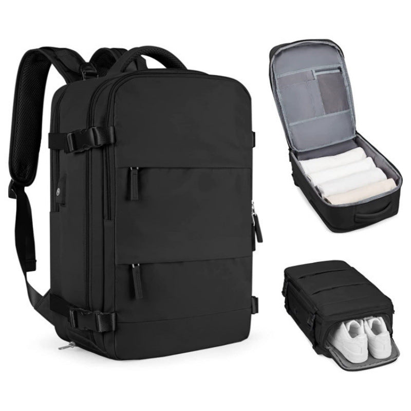 Multi-Compartment Travel Backpack Stornfield