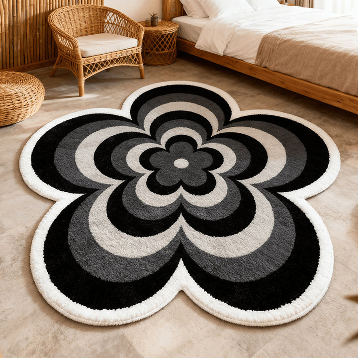 Decorative Floral Pattern Area Rug