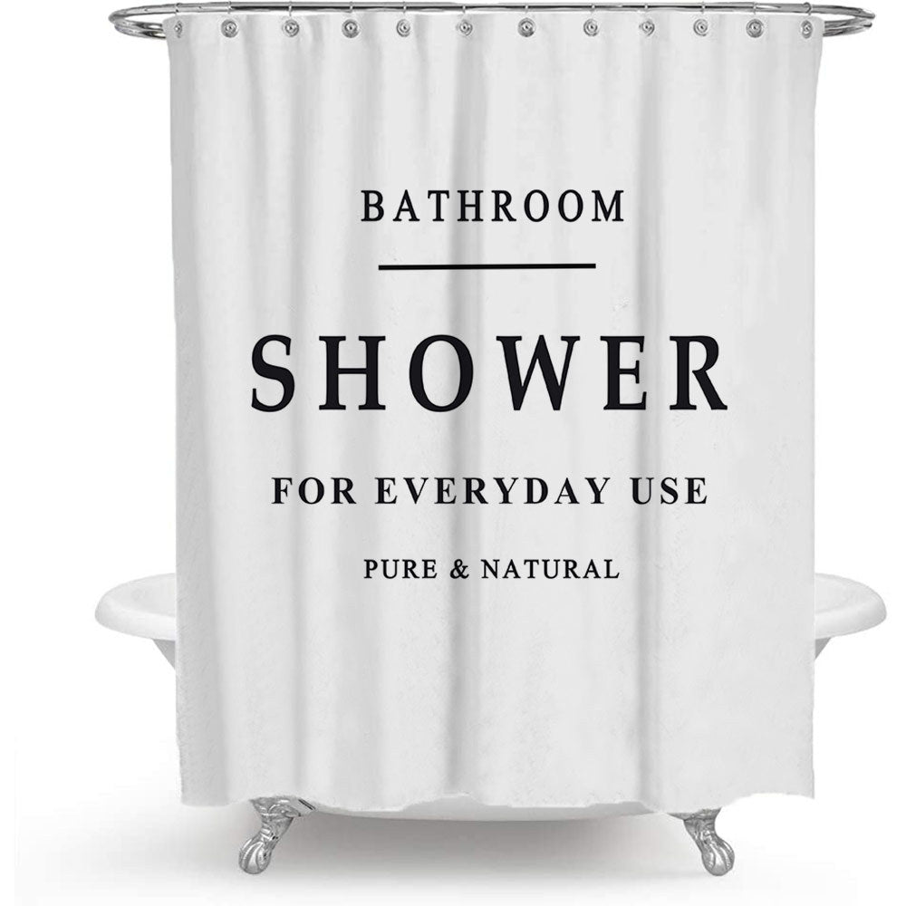 Minimalist Shower Curtain Stornfield