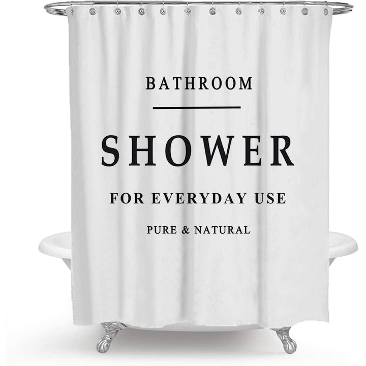 Minimalist Shower Curtain Stornfield