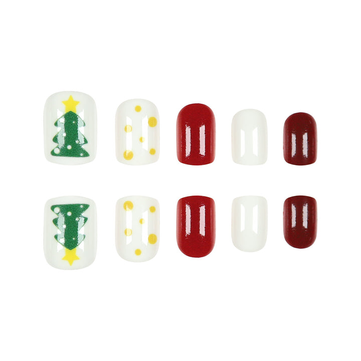 Holiday-Themed Press-On Nail Set Stornfield