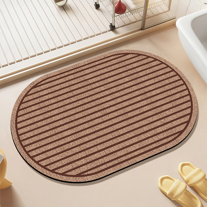 Cloud-Shaped Plush Bath Mat