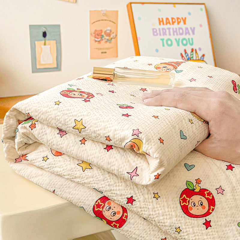 Reversible Playful Baby Quilt