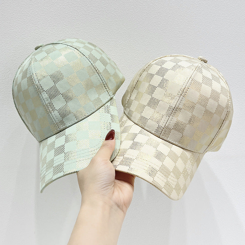 Women's Mesh Checkered Baseball Cap Stornfield