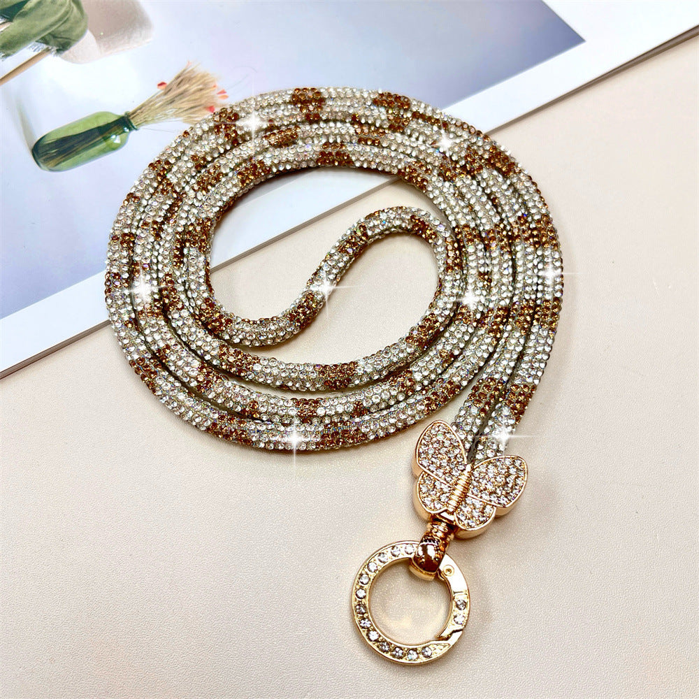 Rhinestone Encrusted Phone Lanyard Stornfield