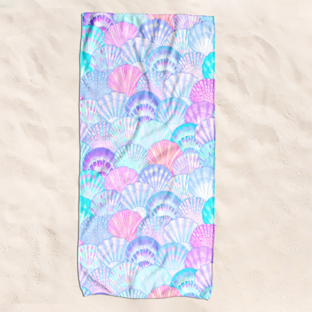 Beach towel with creative turtle pattern Stornfield