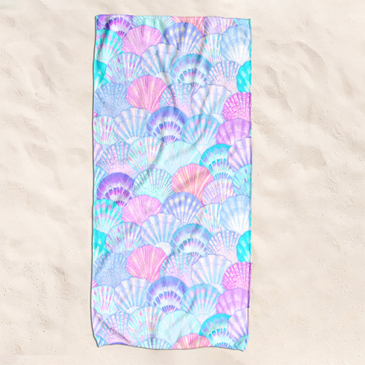 Beach towel with creative turtle pattern Stornfield