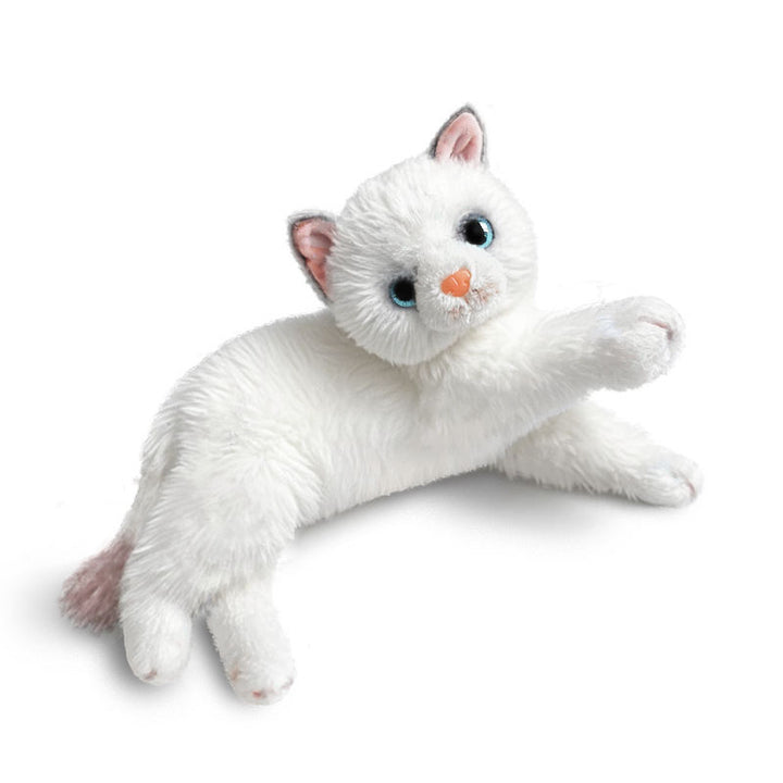 Realistic Stretch-Profile Orange Tabby Plush Lounger Stornfield