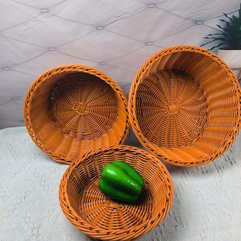 Handwoven Fruit Serving Bowls Stornfield