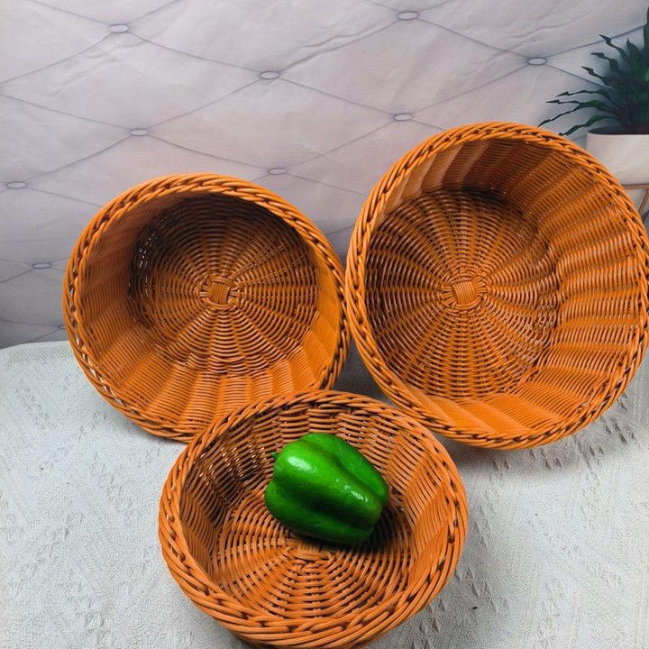 Handwoven Fruit Serving Bowls Stornfield