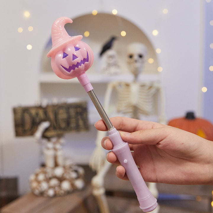 Creative Halloween Deco Candle with Pumpkin Motif Stornfield