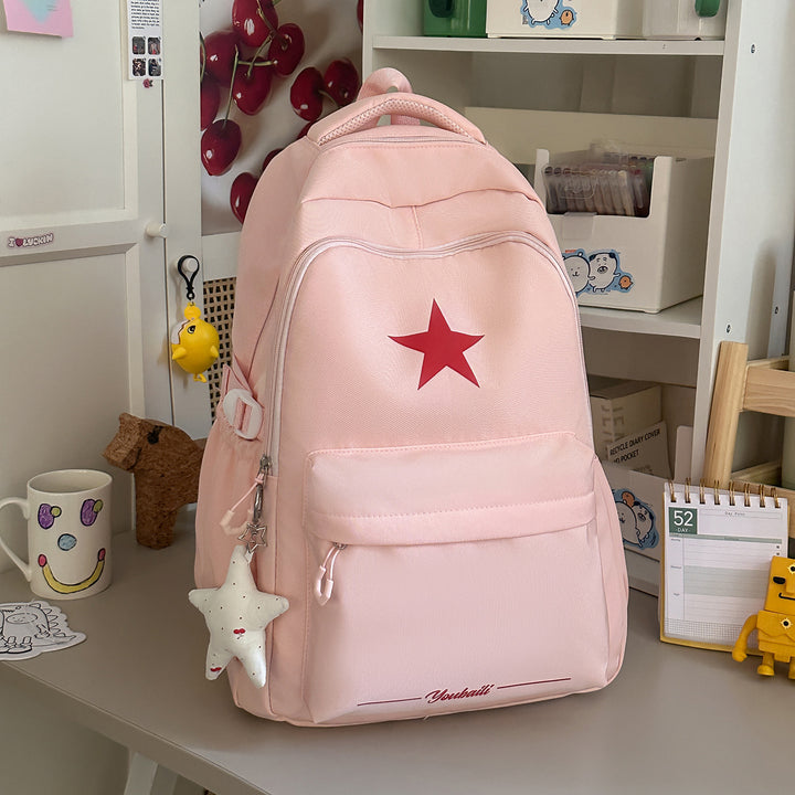 Casual Backpack with Stylish Star Design Stornfield