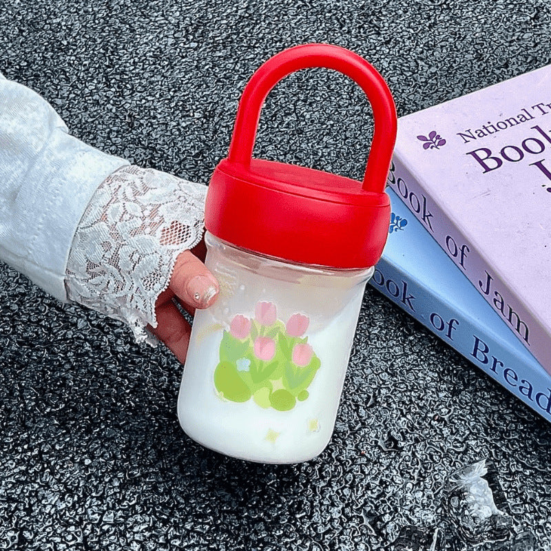Ladies eco-friendly water bottle with practical carrying handle Stornfield
