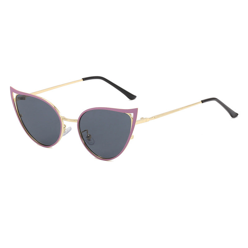 Women's Cat-Eye Sunglasses with Elegant Metal Frame and UV Protection Stornfield