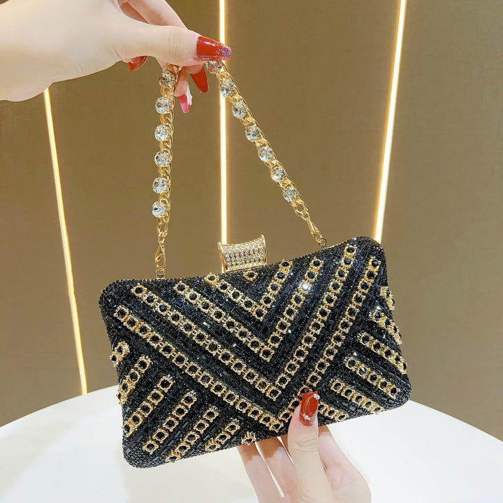 Elegant Bejeweled Evening Clutch