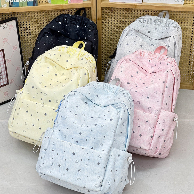 Stylish Star-Embellished Backpack Stornfield 1791205779