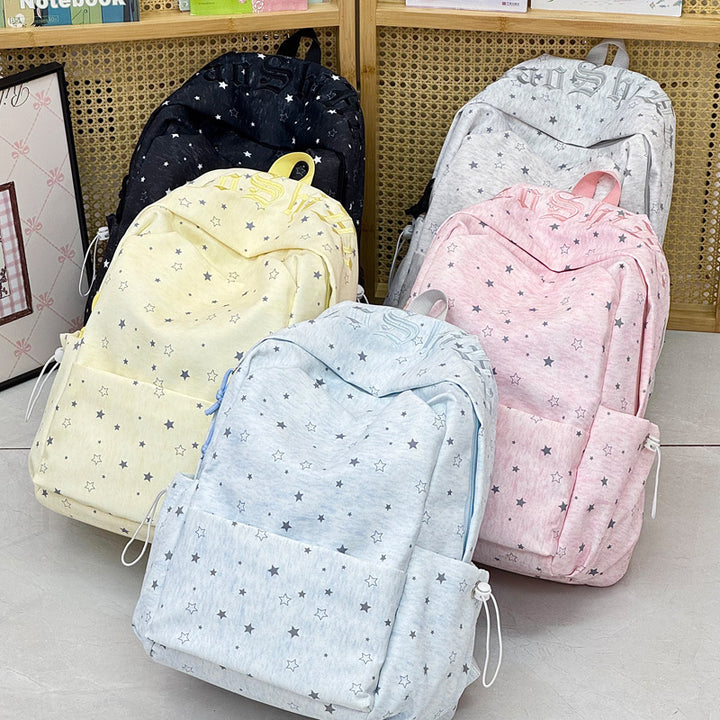 Stylish Star-Embellished Backpack Stornfield 1791205779