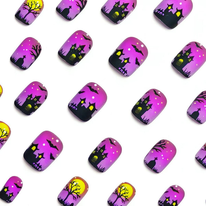 Artificial nails with creepy Halloween motif Stornfield