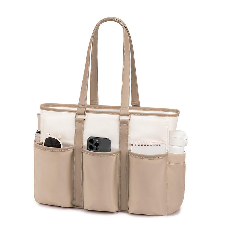 Spacious everyday tote bag with practical outer pockets Stornfield