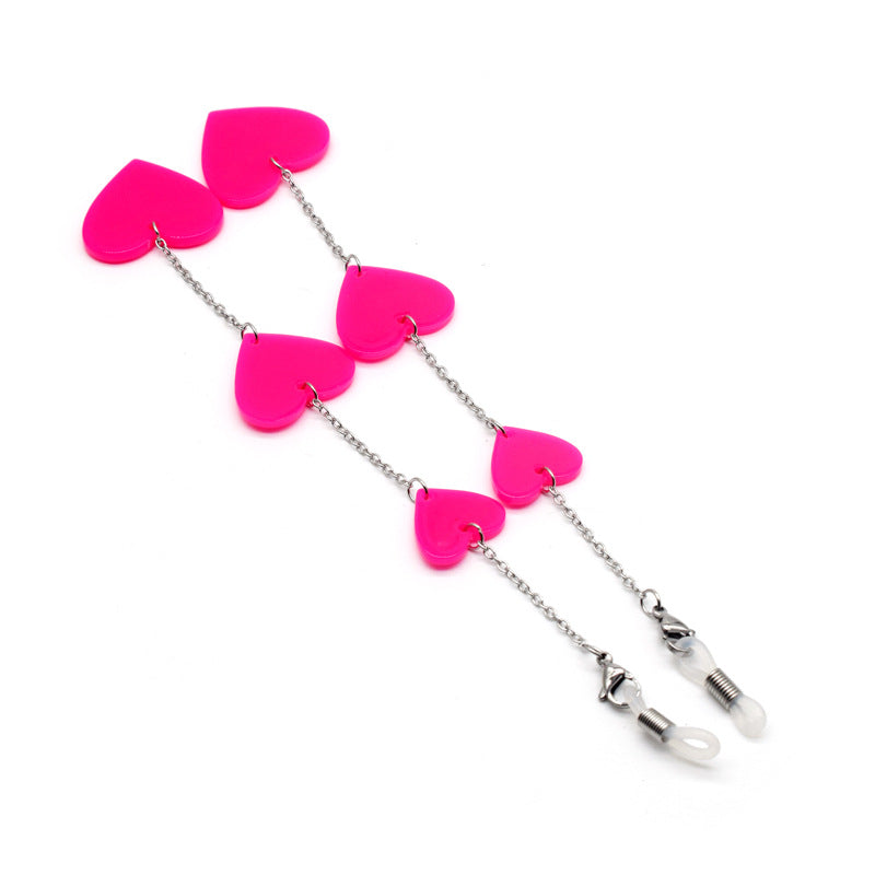 Stylish Heart-Themed Eyewear Chain Stornfield