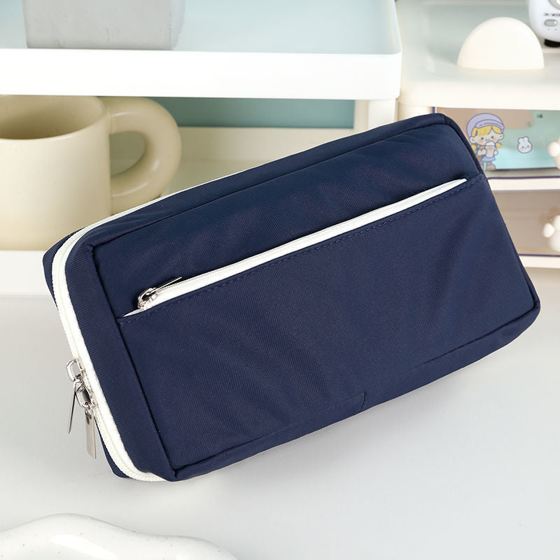 Compact Zippered Storage Pouch