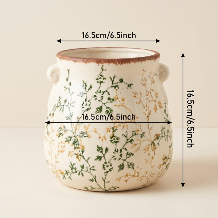 Handcrafted ceramic flower pot Stornfield