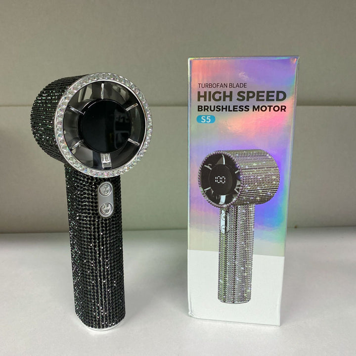Women's High-Performance Handheld Hair Dryer with Brilliant Accents Stornfield