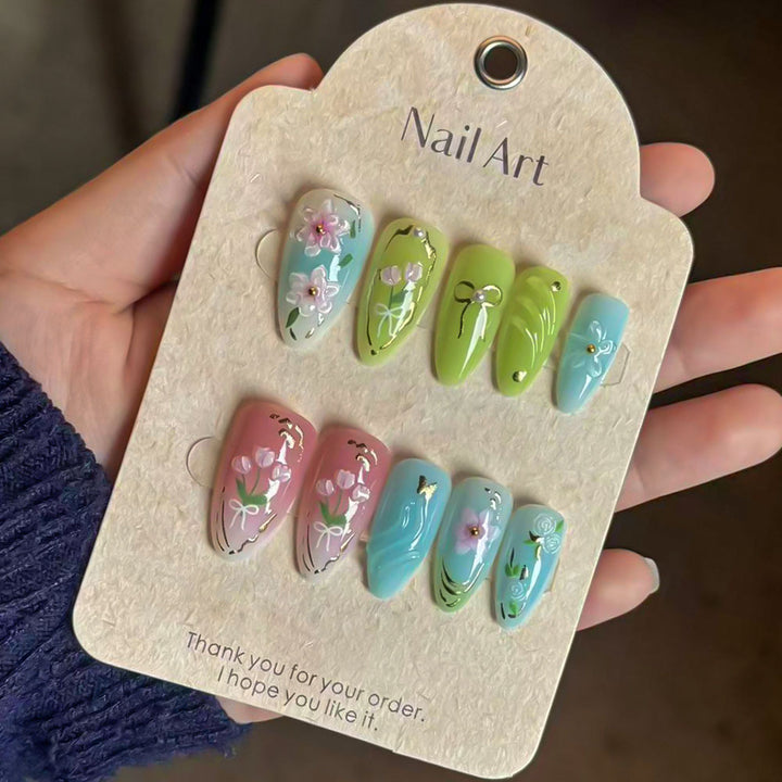 Artistic Floral Nail Design Kit Stornfield