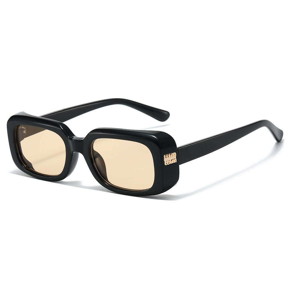 Bold Rectangle Frame Sunglasses Stornfield