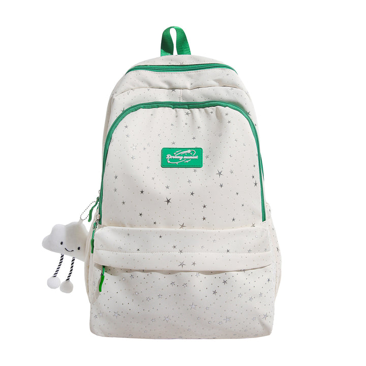 Star-Print Spacious Backpack Stornfield