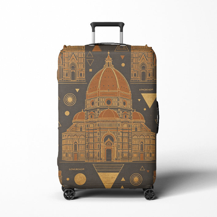 Women's Travel Trolley Stornfield  with elegant baroque pattern