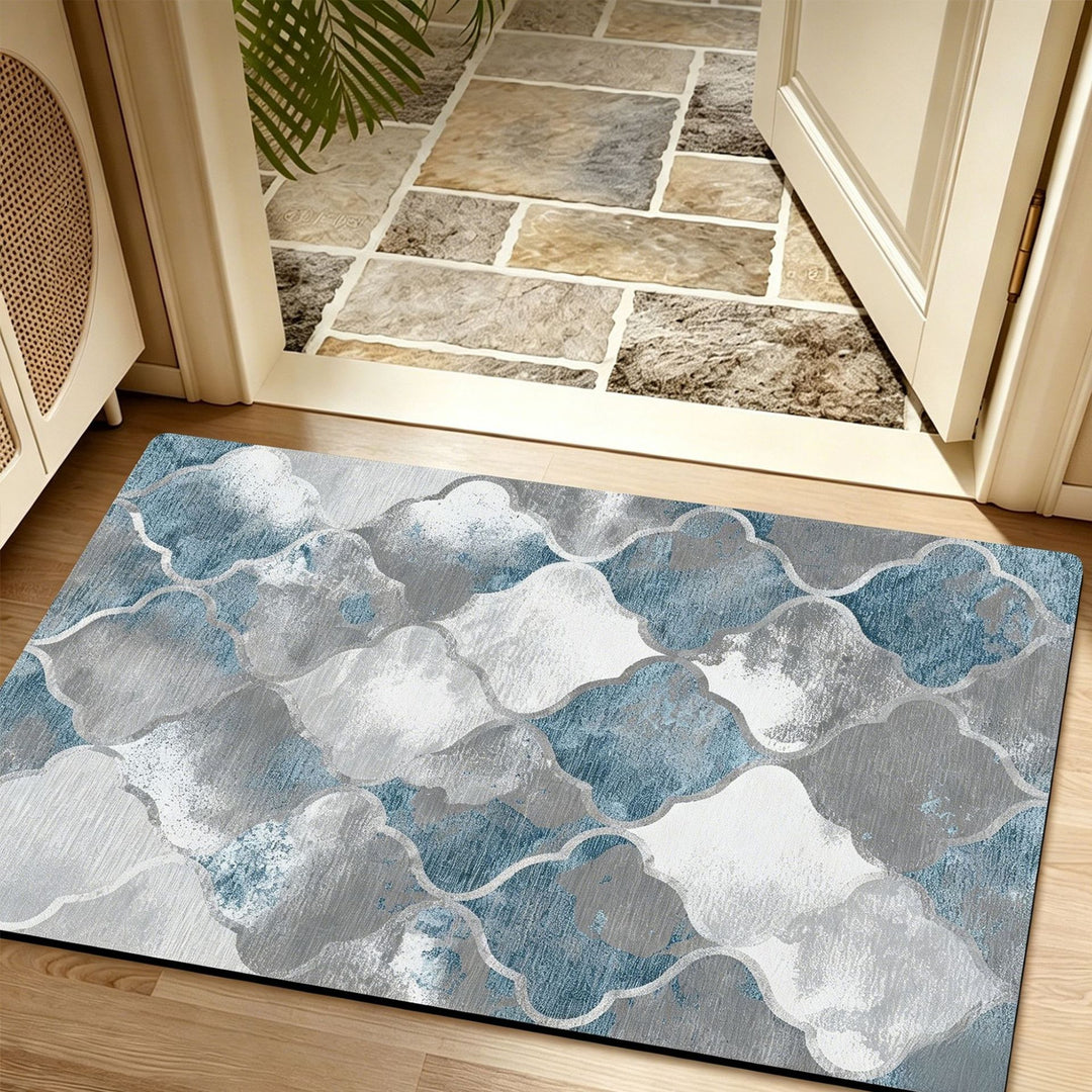 Abstract Patterned Area Rug Stornfield