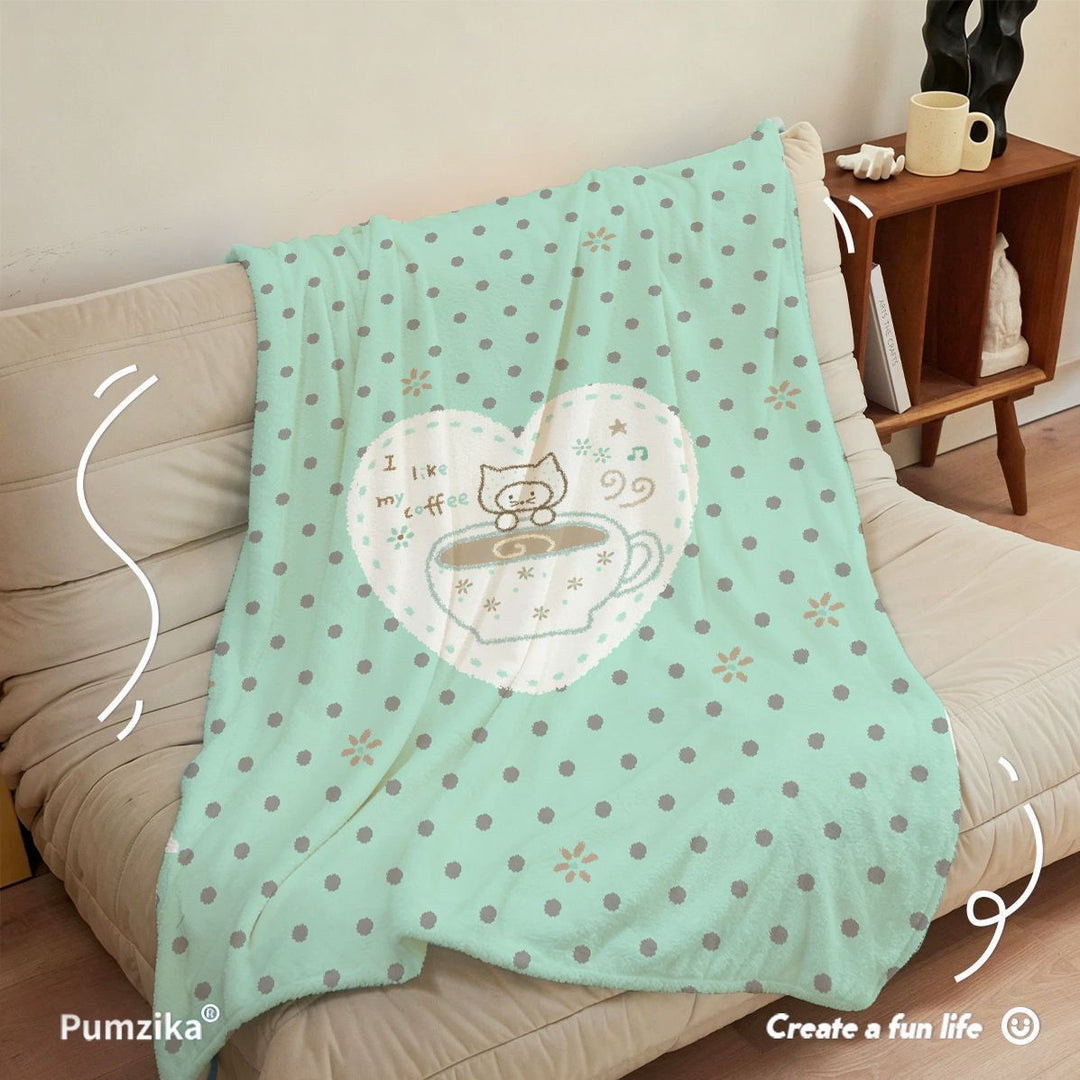 Cozy Inspirational Plush Throw Blanket