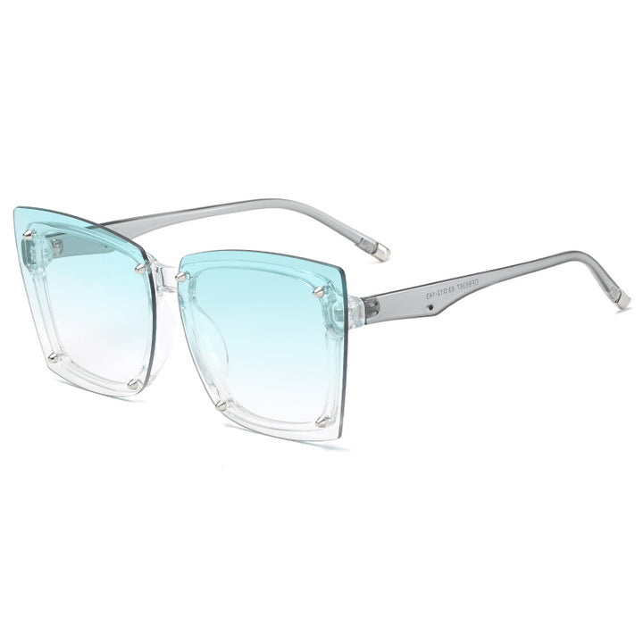 Women's statement sunglasses with stylish square frame and fashionable accents Stornfield