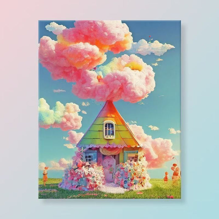 Whimsical Fantasy Landscape Canvas Art Stornfield