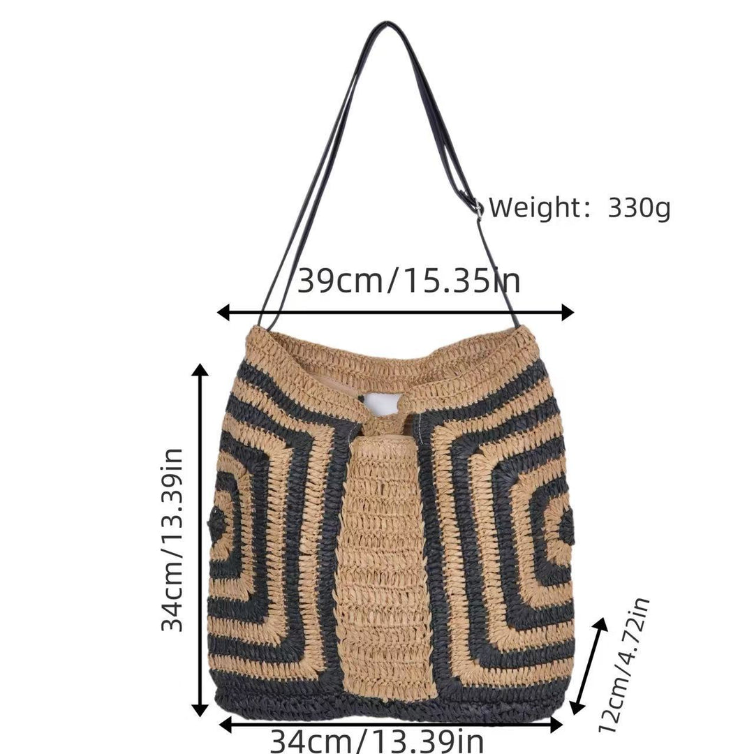 Practical Shopper Bag Made of Natural Material with Graphic Design Stornfield