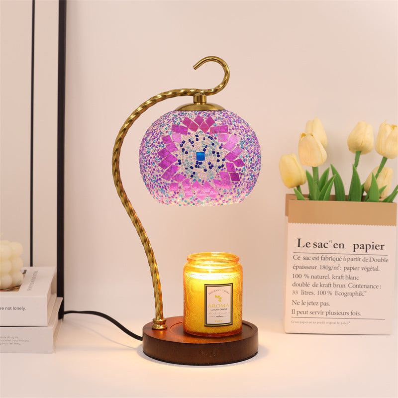 Mosaic Glass Decorative Table Lamp