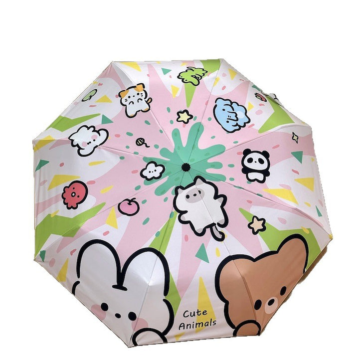 Women Foldable Cosmetic Bag with Colorful Design Stornfield