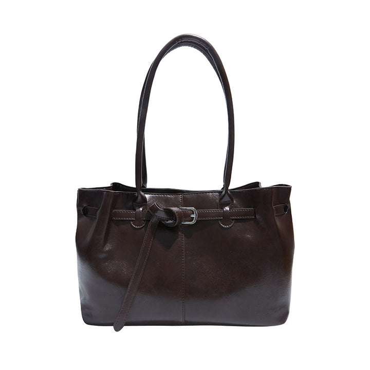 Elegant Leather Tote Bag